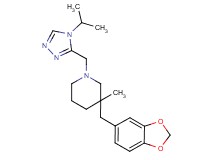 3-(1,3-benzodioxol-5-ylmethyl)-1-[(4-isopropyl-4H-1,2,4-triazol-3-yl)methyl]-3-methylpiperidine