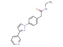 N-ethyl-2-[4-(3-pyridin-3-yl-1H-pyrazol-1-yl)phenyl]acetamide