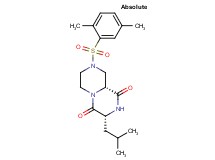 (3R,9aR)-8-[(2,5-dimethylphenyl)sulfonyl]-3-isobutyltetrahydro-2H-pyrazino[1,2-a]pyrazine-1,4(3H,6H)-dione