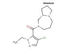 (9aS)-2-[(4-chloro-1-ethyl-1H-pyrazol-5-yl)carbonyl]octahydro-1H-pyrrolo[1,2-a][1,4]diazepine