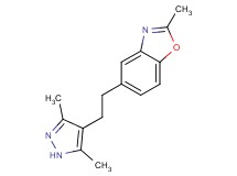 5-[2-(3,5-dimethyl-1H-pyrazol-4-yl)ethyl]-2-methyl-1,3-benzoxazole