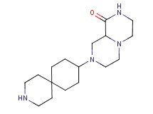 8-(3-azaspiro[5.5]undec-9-yl)hexahydro-2H-pyrazino[1,2-a]pyrazin-1(6H)-one