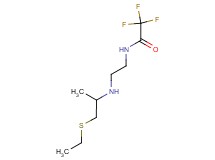 N-(2-{[2-(ethylthio)-1-methylethyl]amino}ethyl)-2,2,2-trifluoroacetamide
