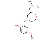 2-({6-[(dimethylamino)methyl]-1,4-oxazepan-4-yl}methyl)-4-methoxyphenol