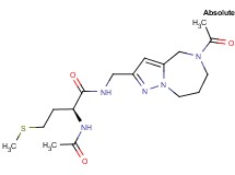 N~2~-acetyl-N~1~-[(5-acetyl-5,6,7,8-tetrahydro-4H-pyrazolo[1,5-a][1,4]diazepin-2-yl)methyl]-L-methioninamide
