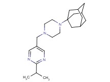 5-{[4-(1-adamantyl)-1-piperazinyl]methyl}-2-isopropylpyrimidine