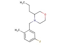 4-(5-fluoro-2-methylbenzyl)-3-propylmorpholine