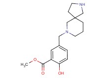 methyl 5-(2,7-diazaspiro[4.5]dec-7-ylmethyl)-2-hydroxybenzoate dihydrochloride