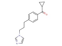 cyclopropyl{4-[3-(1H-imidazol-1-yl)propyl]phenyl}methanone