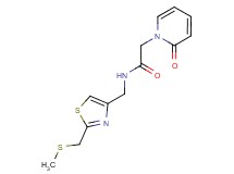 N-({2-[(methylthio)methyl]-1,3-thiazol-4-yl}methyl)-2-(2-oxopyridin-1(2H)-yl)acetamide