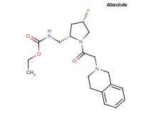 ethyl {[(2S,4S)-1-(3,4-dihydroisoquinolin-2(1H)-ylacetyl)-4-fluoropyrrolidin-2-yl]methyl}carbamate