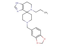 1'-(1,3-benzodioxol-5-ylmethyl)-5-propyl-1,5,6,7-tetrahydrospiro[imidazo[4,5-c]pyridine-4,4'-piperidine]