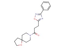 8-[3-(3-phenyl-1,2,4-oxadiazol-5-yl)propanoyl]-1-oxa-8-azaspiro[4.5]decane