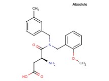 (3S)-3-amino-4-[(2-methoxybenzyl)(3-methylbenzyl)amino]-4-oxobutanoic acid