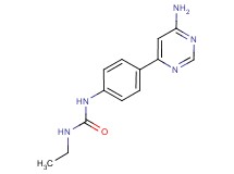 N-[4-(6-aminopyrimidin-4-yl)phenyl]-N'-ethylurea