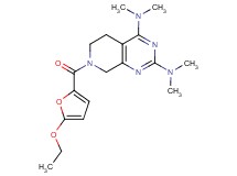 7-(5-ethoxy-2-furoyl)-N,N,N',N'-tetramethyl-5,6,7,8-tetrahydropyrido[3,4-d]pyrimidine-2,4-diamine