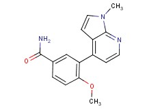 4-methoxy-3-(1-methyl-1H-pyrrolo[2,3-b]pyridin-4-yl)benzamide