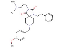 3-[3-(dimethylamino)propyl]-8-(4-methoxybenzyl)-1-(2-phenylethyl)-1,3,8-triazaspiro[4.5]decane-2,4-dione
