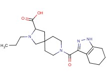 2-propyl-8-(4,5,6,7-tetrahydro-1H-indazol-3-ylcarbonyl)-2,8-diazaspiro[4.5]decane-3-carboxylic acid