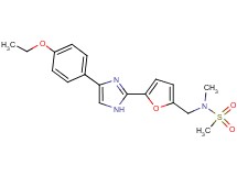 N-({5-[4-(4-ethoxyphenyl)-1H-imidazol-2-yl]-2-furyl}methyl)-N-methylmethanesulfonamide