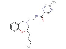 N-[2-(2-butyl-2,3-dihydro-1,4-benzoxazepin-4(5H)-yl)ethyl]-5-methyl-2-pyrazinecarboxamide