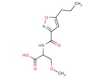 O-methyl-N-[(5-propyl-3-isoxazolyl)carbonyl]serine