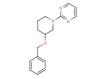 2-[3-(benzyloxy)piperidin-1-yl]pyrimidine