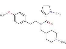 N-[2-(4-methoxyphenyl)ethyl]-1-methyl-N-[(1-methylpiperidin-4-yl)methyl]-1H-pyrrole-2-carboxamide