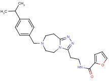 N-{2-[7-(4-isopropylbenzyl)-6,7,8,9-tetrahydro-5H-[1,2,4]triazolo[4,3-d][1,4]diazepin-3-yl]ethyl}-2-furamide