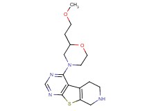 4-[2-(2-methoxyethyl)-4-morpholinyl]-5,6,7,8-tetrahydropyrido[4',3':4,5]thieno[2,3-d]pyrimidine dihydrochloride