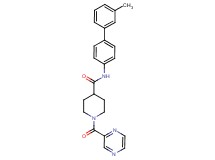 N-(3'-methyl-4-biphenylyl)-1-(2-pyrazinylcarbonyl)-4-piperidinecarboxamide