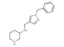 N-[(1-benzyl-1H-pyrazol-4-yl)methyl]-3-piperidinamine dihydrochloride