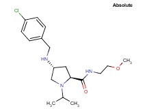 (4R)-4-[(4-chlorobenzyl)amino]-1-isopropyl-N-(2-methoxyethyl)-L-prolinamide