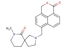 7-methyl-2-[(1-oxo-1H,3H-benzo[de]isochromen-6-yl)methyl]-2,7-diazaspiro[4.5]decan-6-one