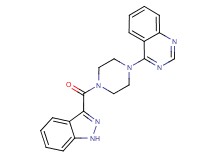 4-[4-(1H-indazol-3-ylcarbonyl)-1-piperazinyl]quinazoline