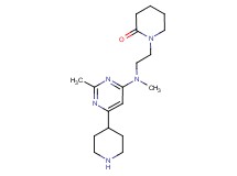 1-{2-[methyl(2-methyl-6-piperidin-4-ylpyrimidin-4-yl)amino]ethyl}piperidin-2-one
