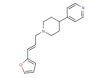 4-{1-[(2E)-3-(2-furyl)prop-2-en-1-yl]piperidin-4-yl}pyridine