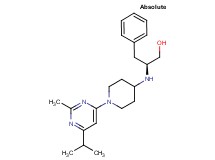 (2S)-2-{[1-(6-isopropyl-2-methylpyrimidin-4-yl)piperidin-4-yl]amino}-3-phenylpropan-1-ol