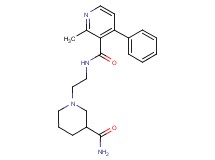 N-{2-[3-(aminocarbonyl)piperidin-1-yl]ethyl}-2-methyl-4-phenylnicotinamide