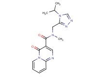 N-[(4-isopropyl-4H-1,2,4-triazol-3-yl)methyl]-N-methyl-4-oxo-4H-pyrido[1,2-a]pyrimidine-3-carboxamide