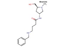 4-(benzylamino)-N-[(3R,5S)-5-(hydroxymethyl)-1-methyl-3-pyrrolidinyl]butanamide dihydrochloride