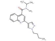 2-(1-butyl-1H-pyrazol-4-yl)-N-isopropyl-N-methylquinoline-4-carboxamide