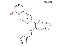 (1S,9R)-11-{6-[(2-thienylmethyl)amino][1,2,5]oxadiazolo[3,4-b]pyrazin-5-yl}-7,11-diazatricyclo[7.3.1.0~2,7~]trideca-2,4-dien-6-one
