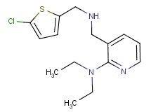 3-({[(5-chloro-2-thienyl)methyl]amino}methyl)-N,N-diethyl-2-pyridinamine