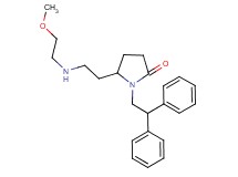 1-(2,2-diphenylethyl)-5-{2-[(2-methoxyethyl)amino]ethyl}-2-pyrrolidinone