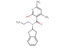 N-(2,3-dihydro-1H-inden-2-yl)-2-hydroxy-4,6-dimethyl-N-propylnicotinamide