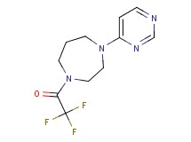 1-pyrimidin-4-yl-4-(trifluoroacetyl)-1,4-diazepane
