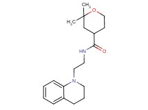 N-[2-(3,4-dihydroquinolin-1(2H)-yl)ethyl]-2,2-dimethyltetrahydro-2H-pyran-4-carboxamide