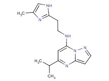 5-isopropyl-N-[2-(4-methyl-1H-imidazol-2-yl)ethyl]pyrazolo[1,5-a]pyrimidin-7-amine