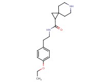 N-[2-(4-ethoxyphenyl)ethyl]-6-azaspiro[2.5]octane-1-carboxamide hydrochloride